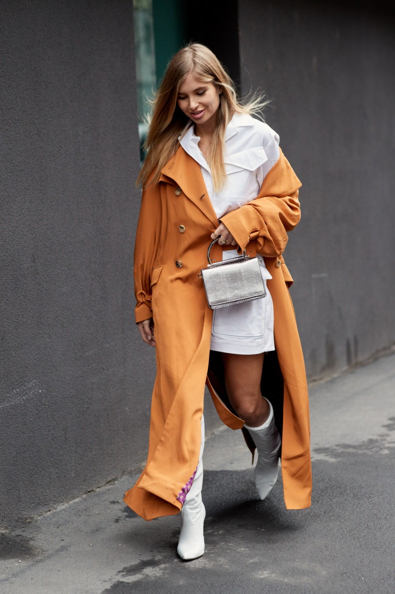 Trench Coats For June - Street Style File