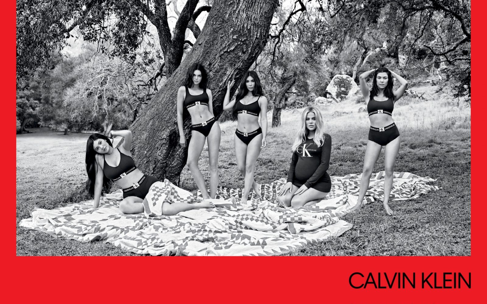 The Kardashian's Calvin Klein Ad