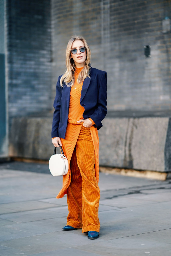 London Fashion Week: The Fash Pack Are Daring With Bright, Bodacious ...