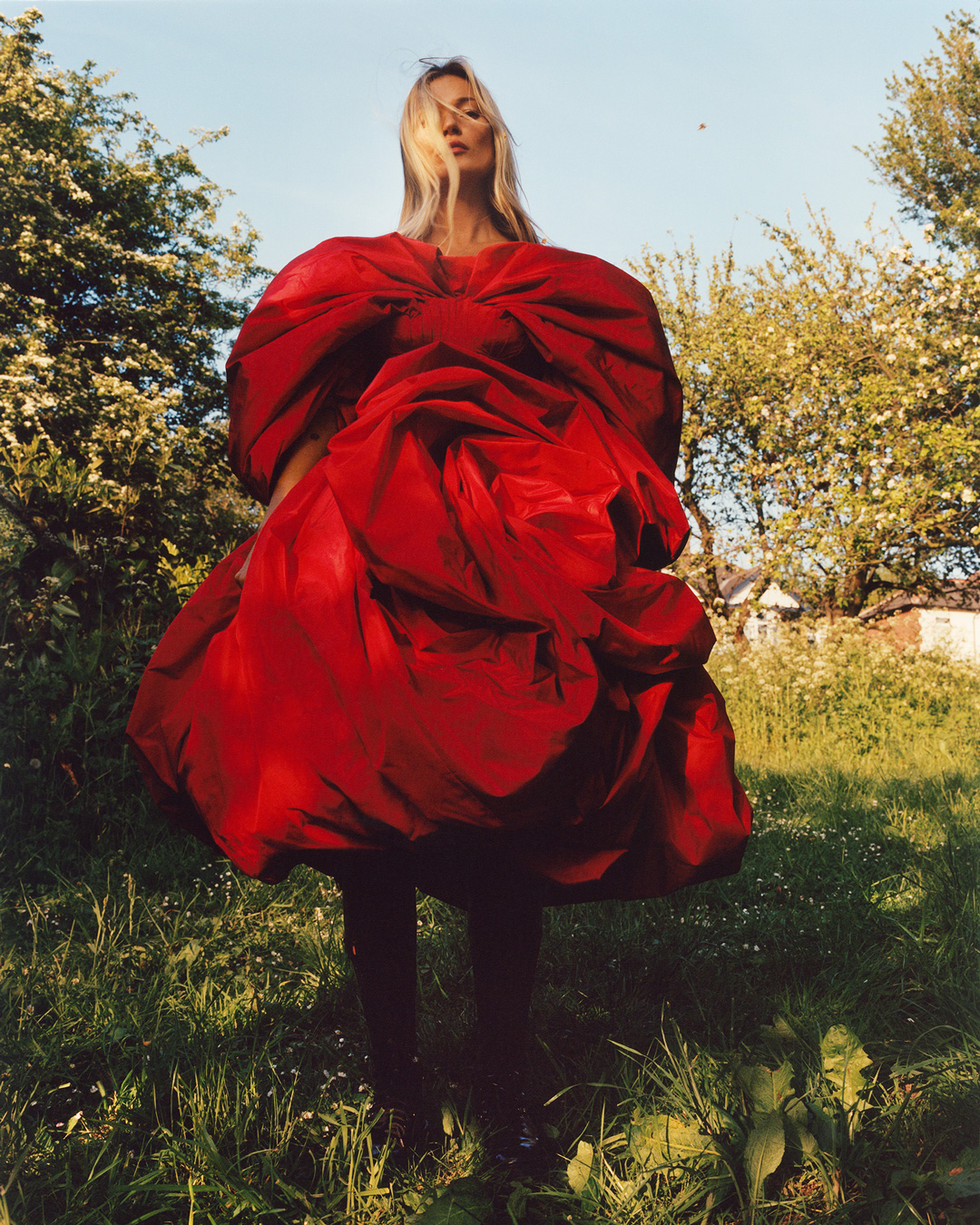 Kate Moss fronts Alexander McQueen's autumn/winter campaign shot by Jamie Hawkesworth