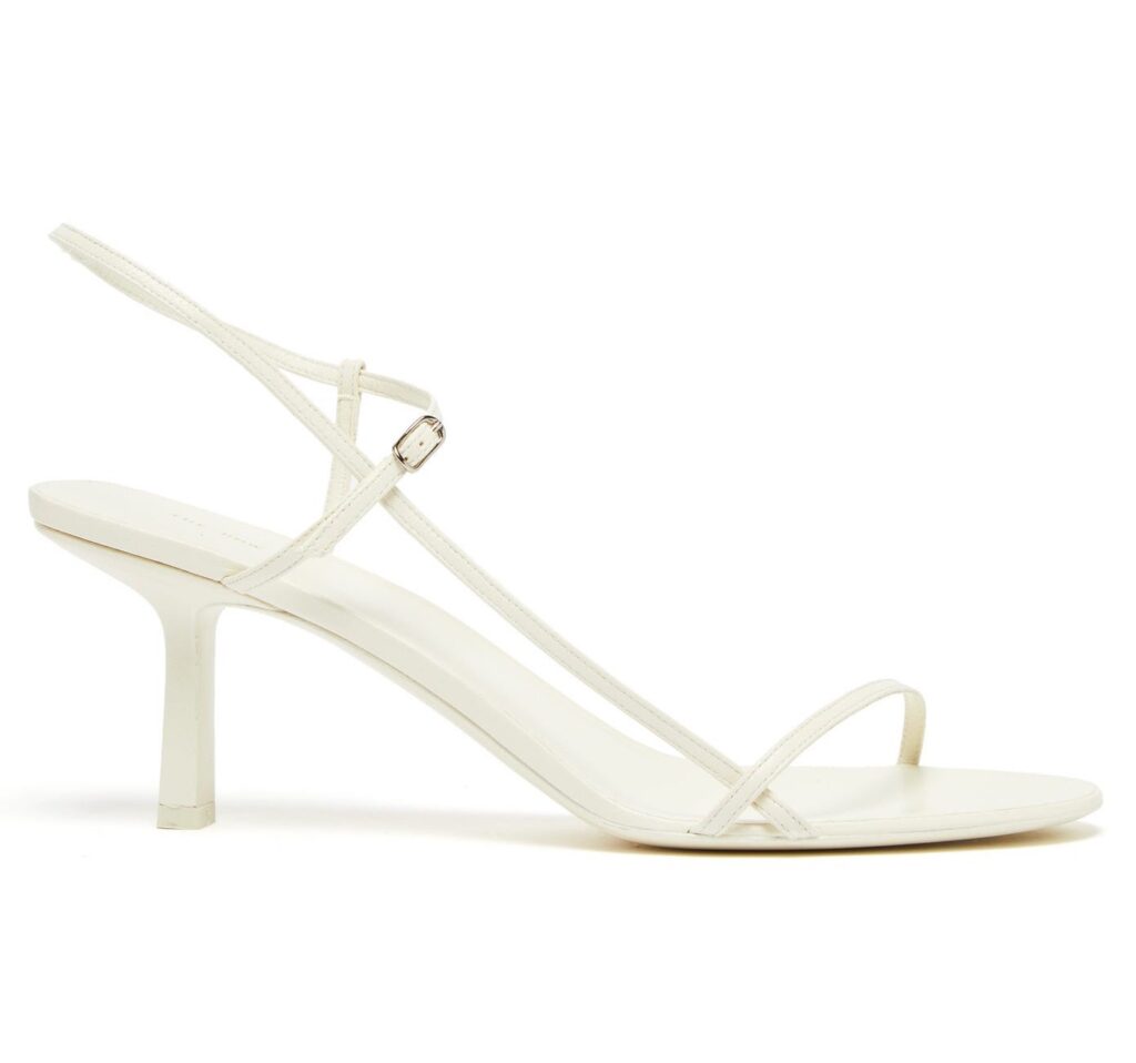 white sandals 