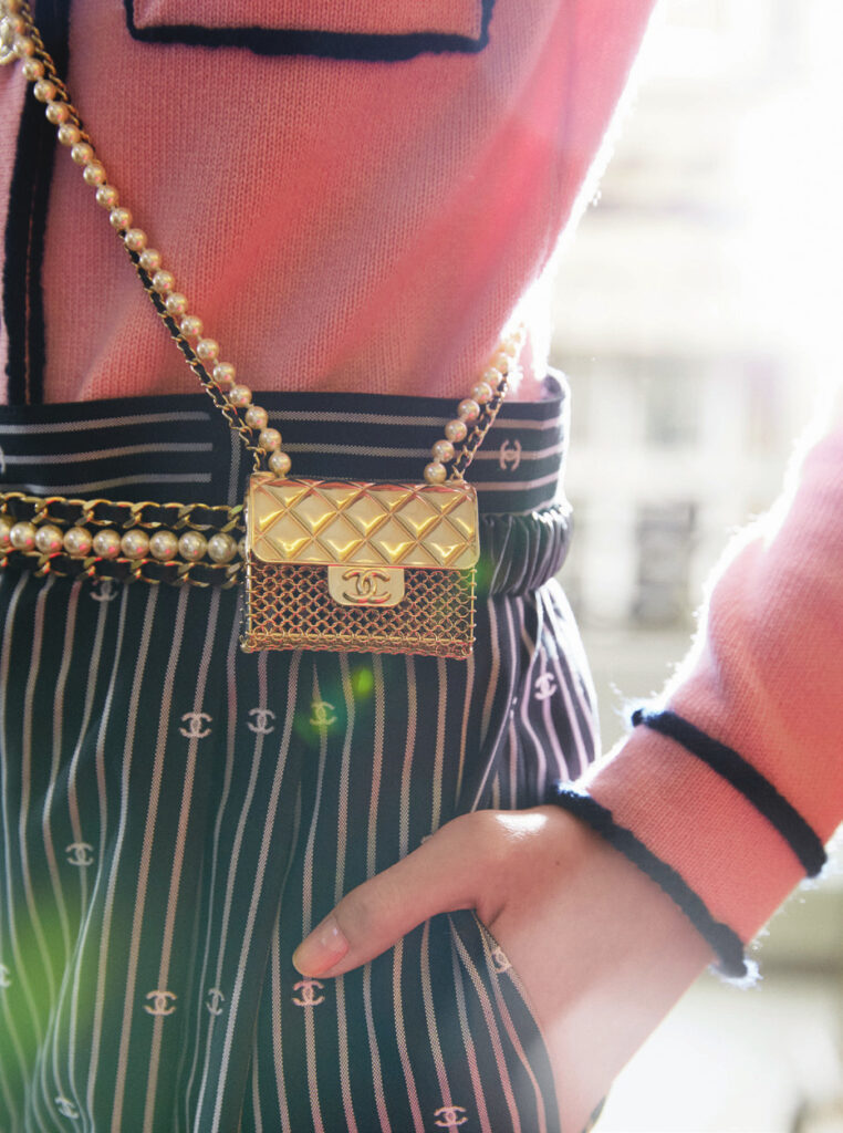 Chanel Belt With Micro Chanel Handbag Spring/Summer 2021