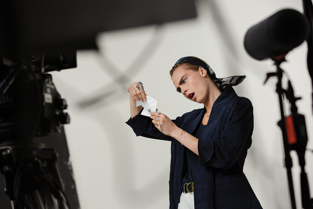 Cara Delevingne is the Face of DIOR Rose Des Vents 2021 Jewelry