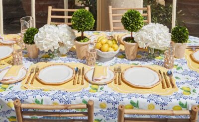 How to elevate your dinner party with a tablescape