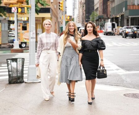 This Instagram account shares all the outfits from SATC reboot And Just Like That