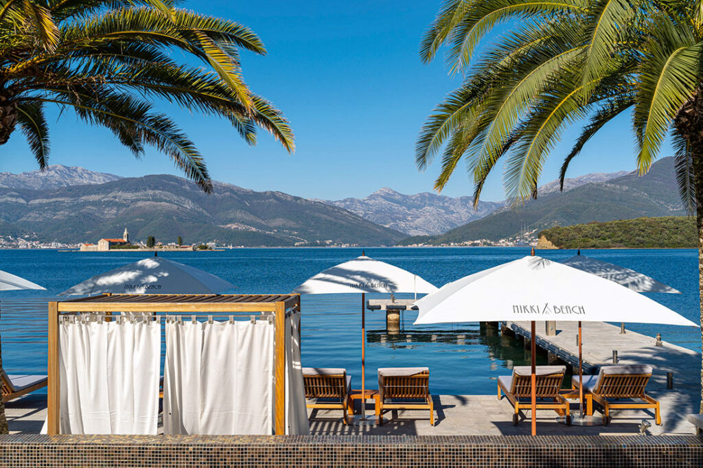 Luxury Europe destinations to book now; Nikki Beach Montenegro