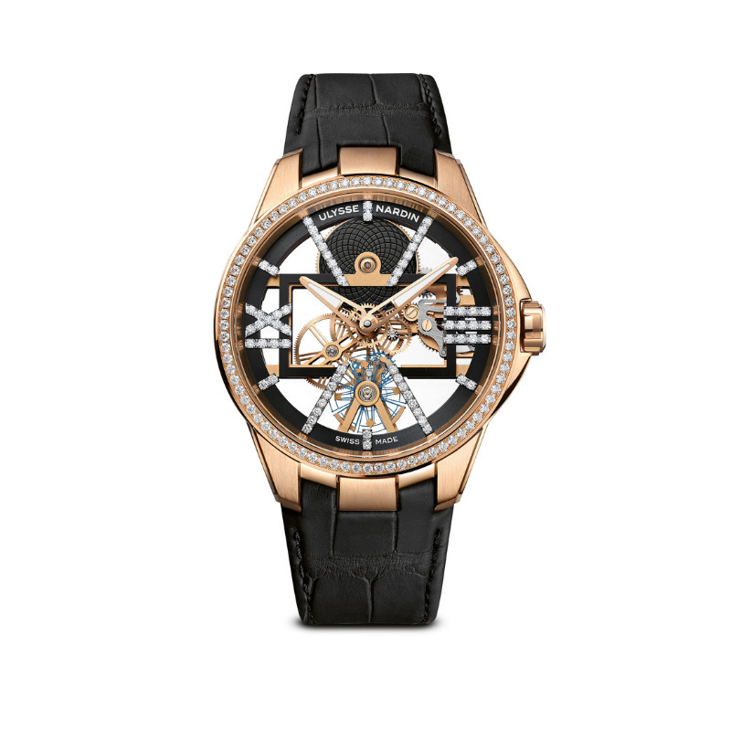 Ulysse Nardin Skeleton X Sparkling timepiece