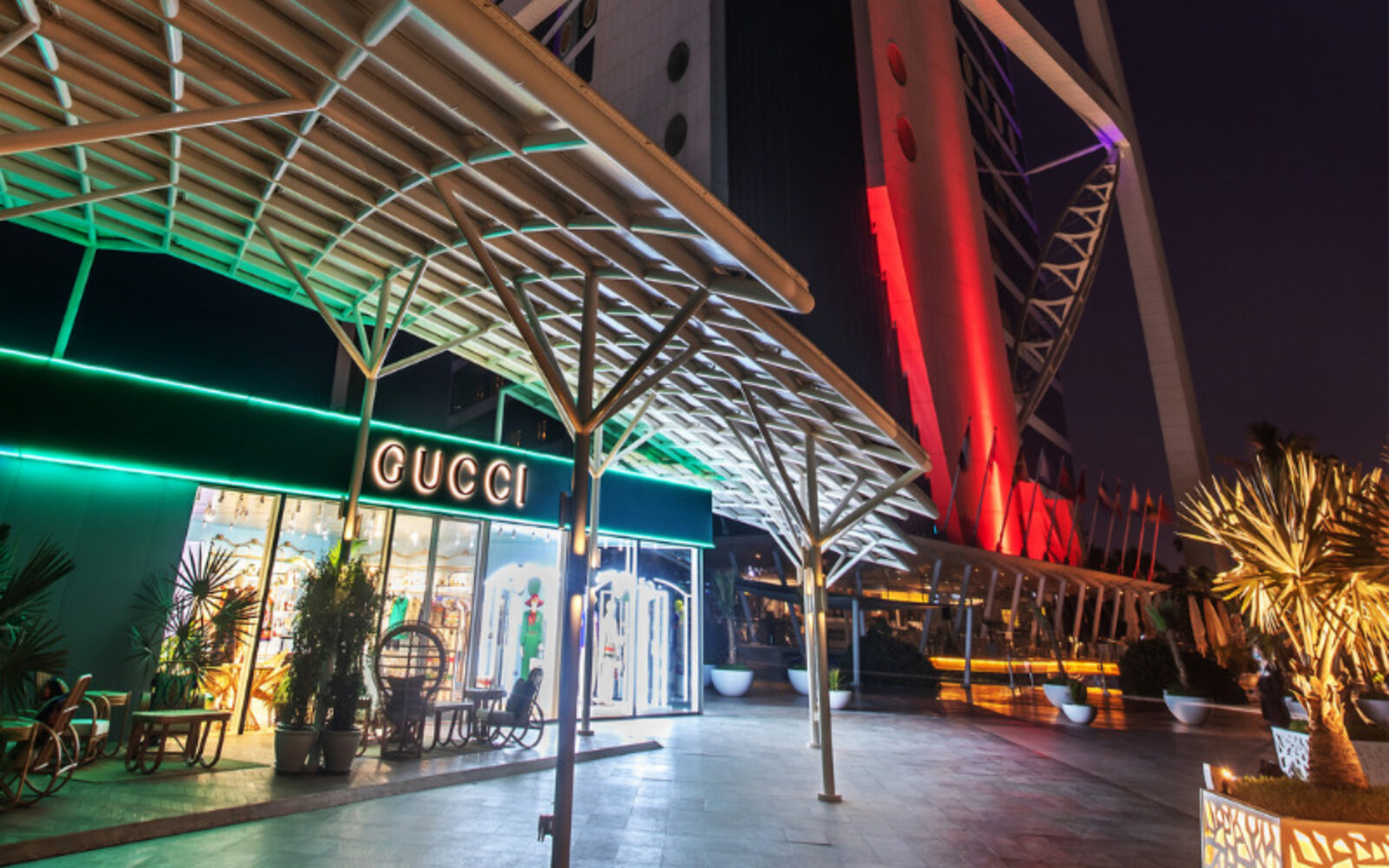 Gucci Burj Al Arab Pop-Up store