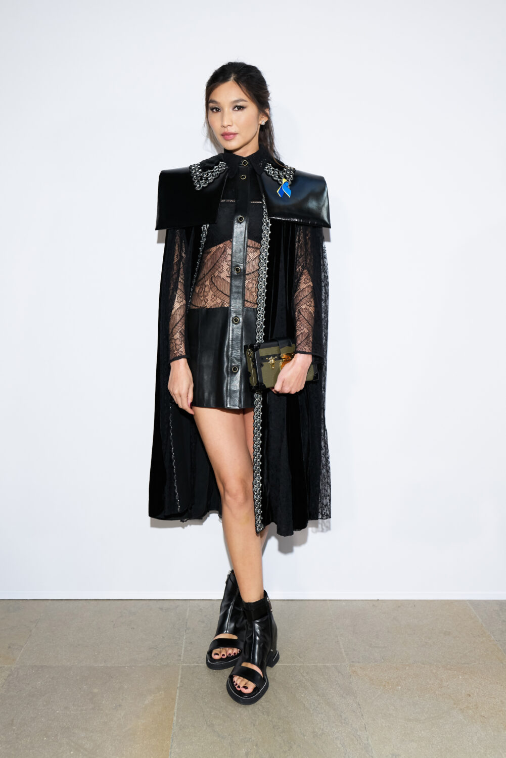 Emma Chamberlain attends the Louis Vuitton Womenswear Fall/Winter
