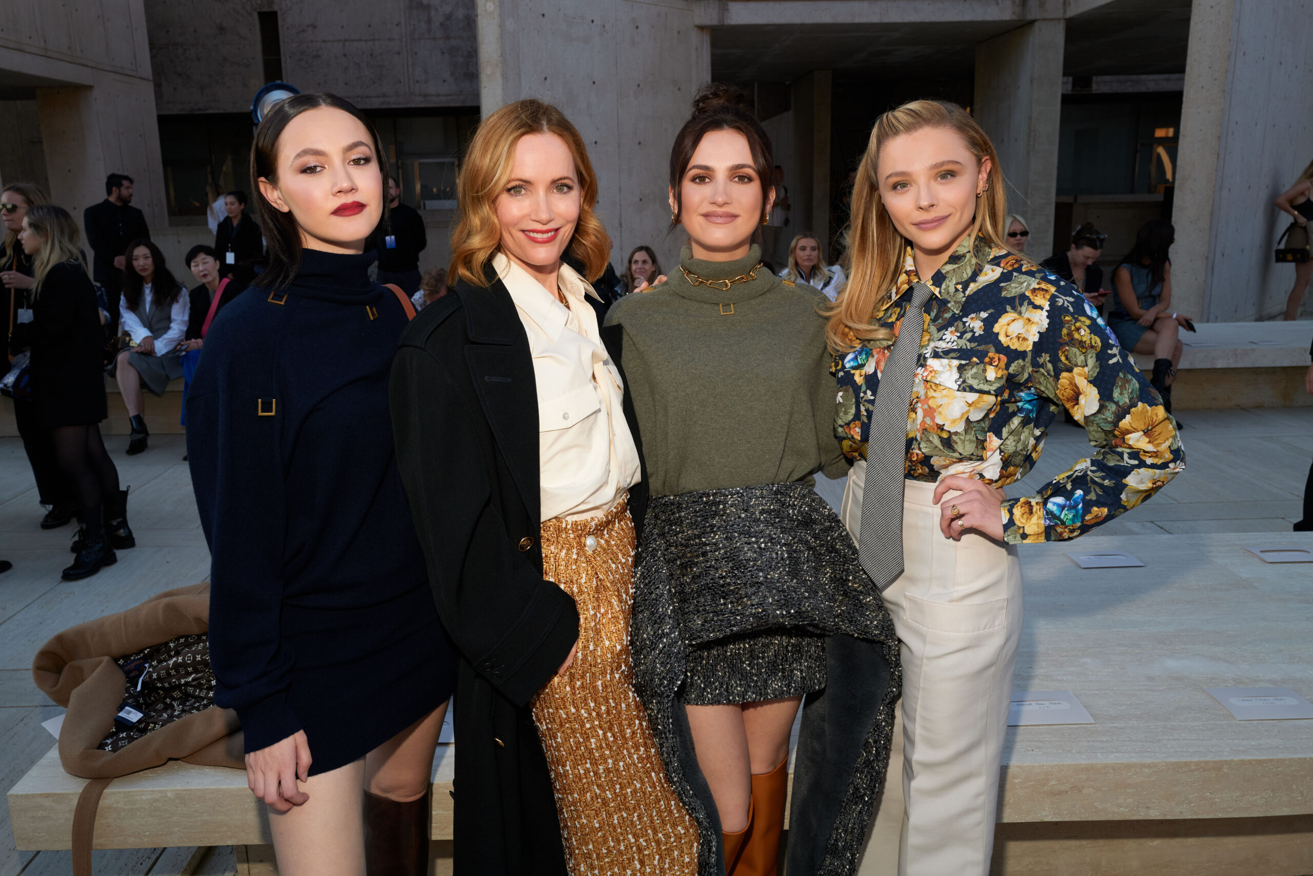 Ana de Armas attends Louis Vuitton's 2023 Cruise Show at Salk Institute for  Biological Studies in