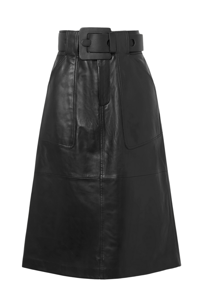 leather skirt investment pieces