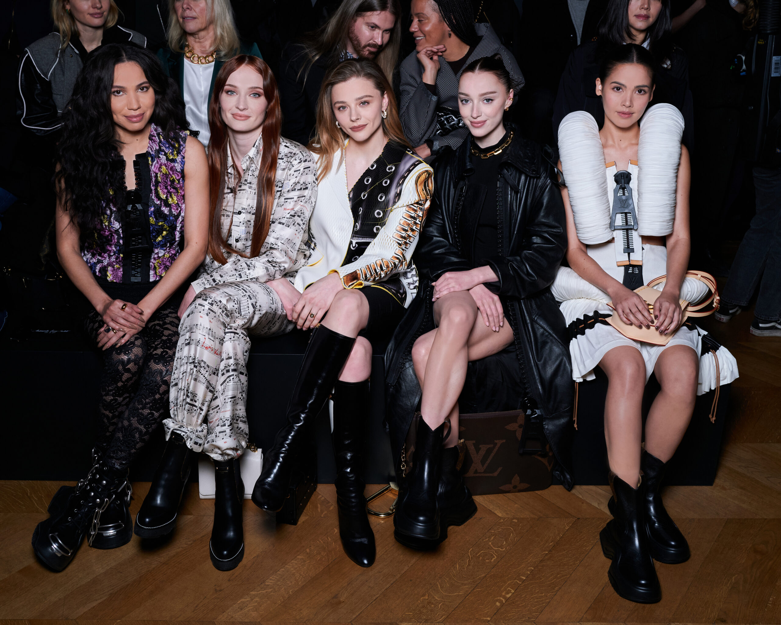 Front row royalty at Louis Vuitton Women's SS24: From Zendaya's