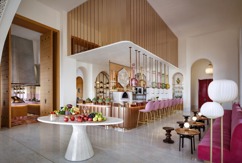 Interiors of Ariana's Persian Kitchen at Atlantis The Royal, Dubai